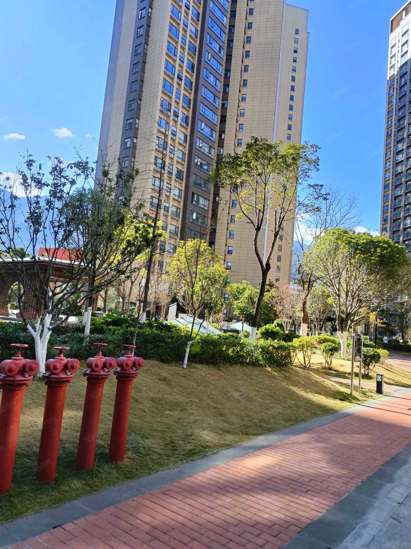 近医院 带电梯 次新小区 产权清晰 中间楼层采光好,惠丰瑞城-大理58