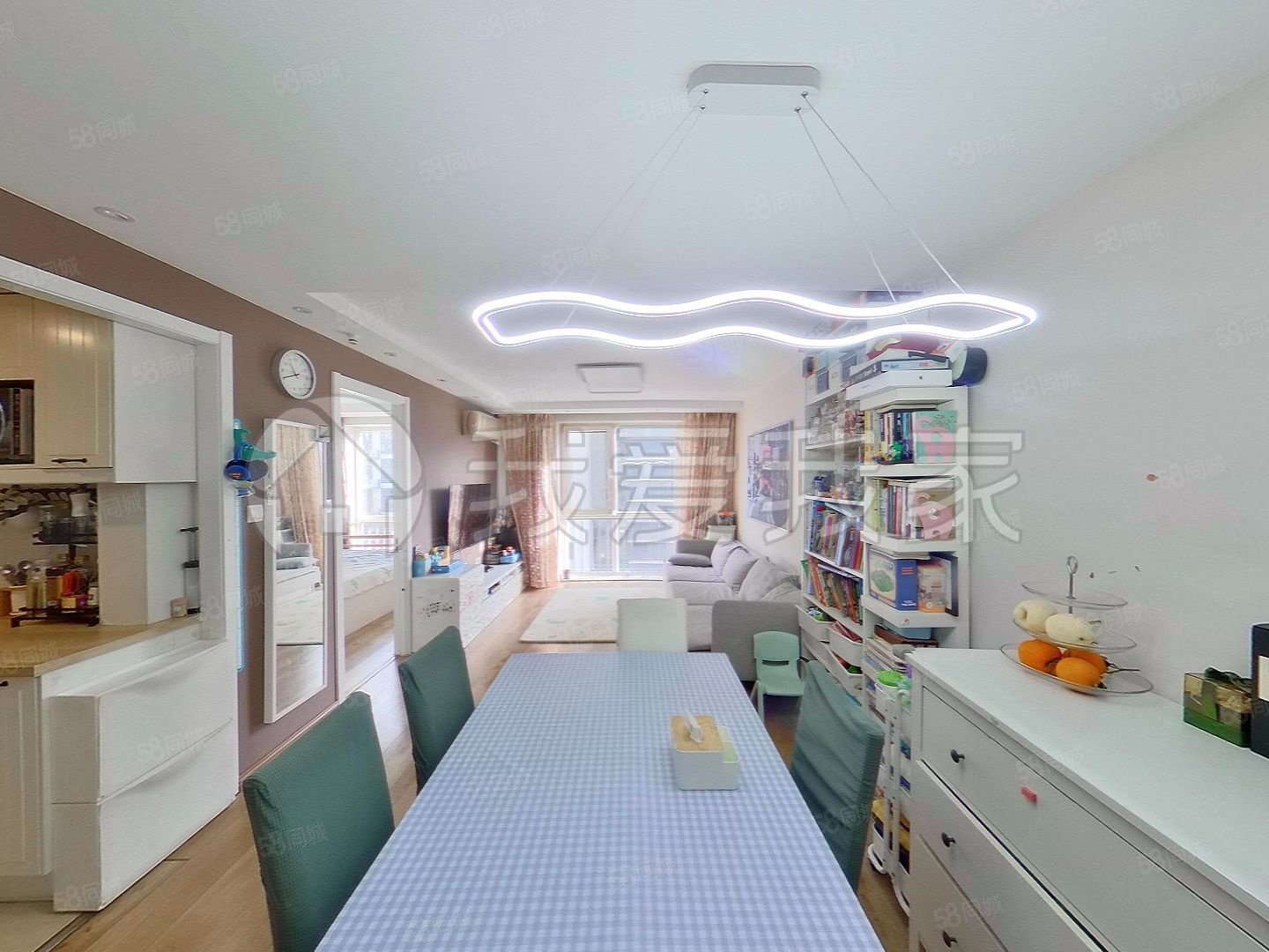 后現(xiàn)代城(C區(qū))2室2廳1衛(wèi)86.63㎡東440萬(wàn)