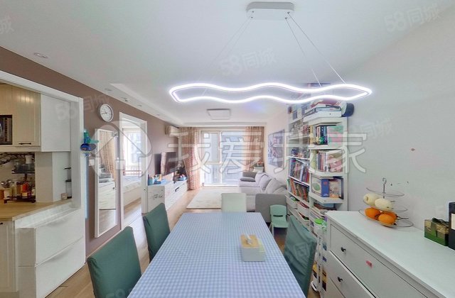 后現(xiàn)代城(C區(qū))2室2廳1衛(wèi)86.63㎡東440萬(wàn)