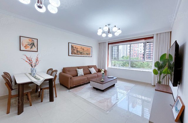 二中附近  书香东郡  精装三室  拎包入住