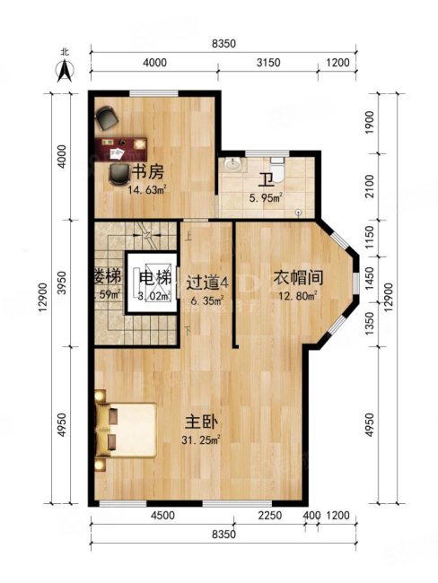 新世界丽樽4室2厅1卫422.56㎡东1599万