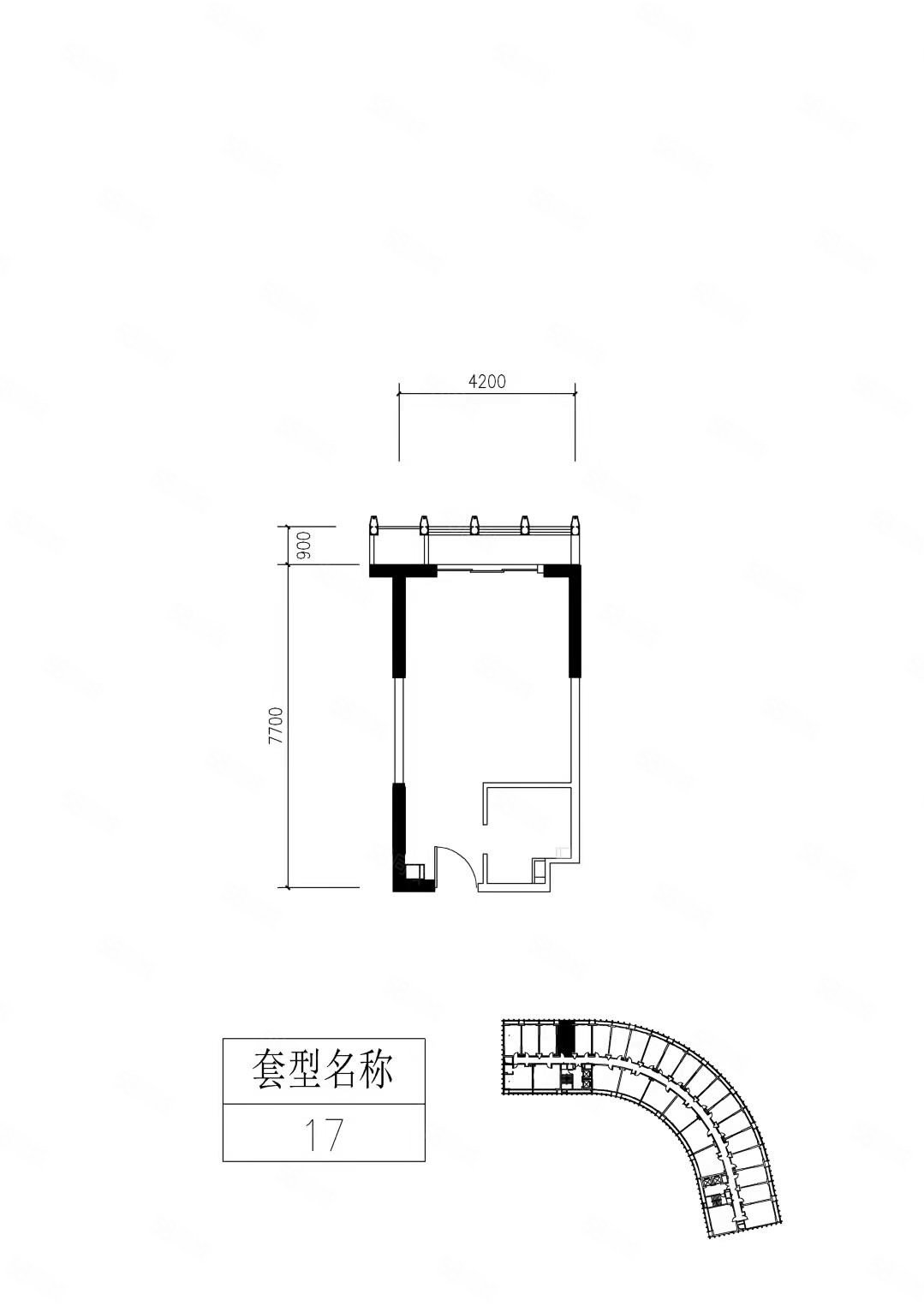 森林半岛45克拉2室2厅1卫69㎡南北56万