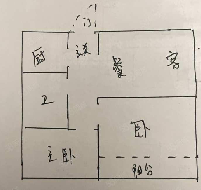 金色湖滨2室2厅1卫85㎡南北85万