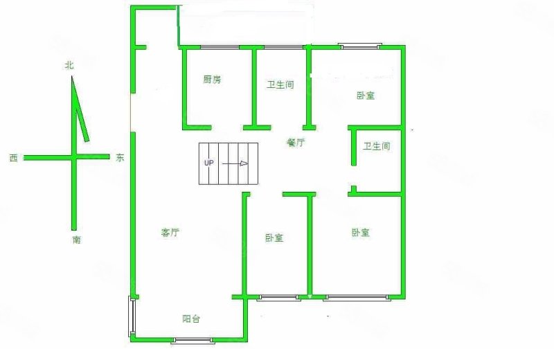 连城别苑翠园3室2厅2卫157.55㎡南北260万