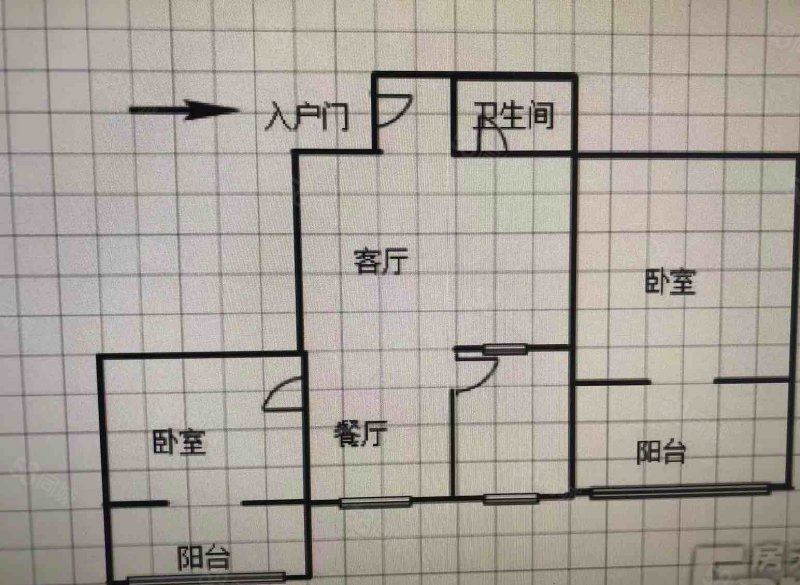 中华世纪城2室2厅1卫77.16㎡南140万