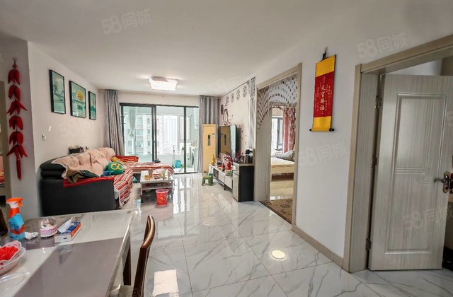 聊大旁三室两厅锦绣学府带车位储免大税中层总高18的两梯两户