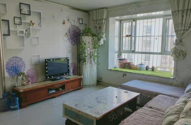 70万，132平送车库3室两厅两卫翡翠城，多层公摊小，双阳台