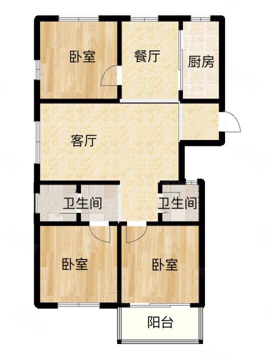 【10图】单价7000千多 天一居西边户家主精装修三室两厅 送家具家电