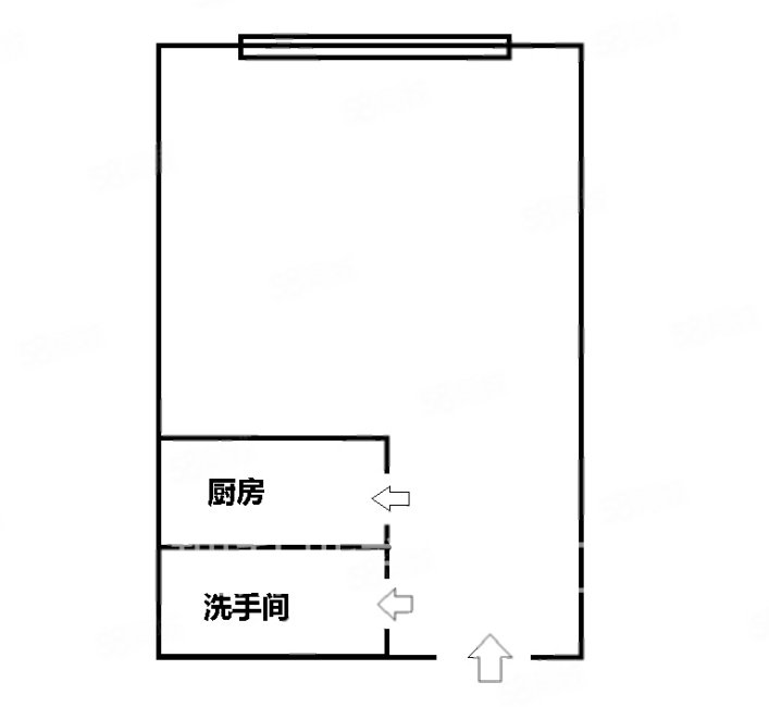 力通楼1室1厅1卫35㎡南15万