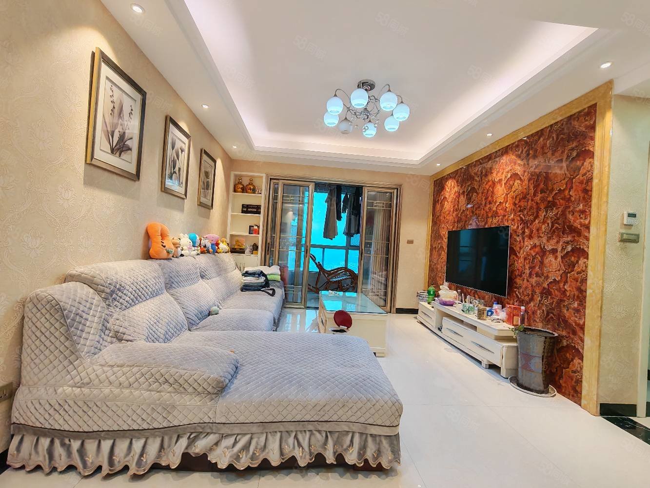 森嘉幸福里2室2厅1卫91㎡南北71.5万