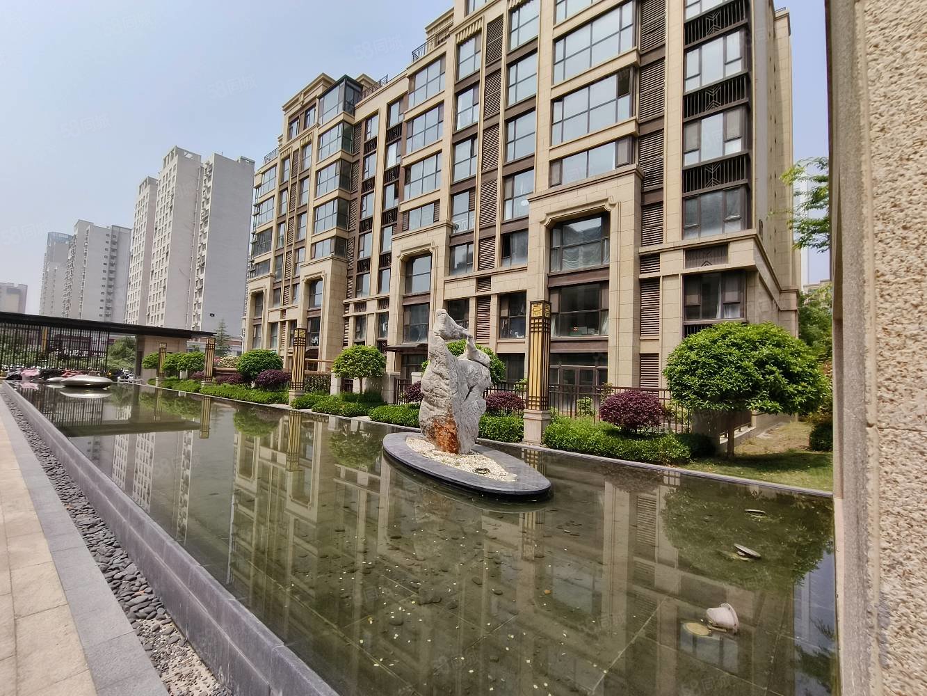 汀香郡灏园小高3室落地大阳台证过2中层采光好