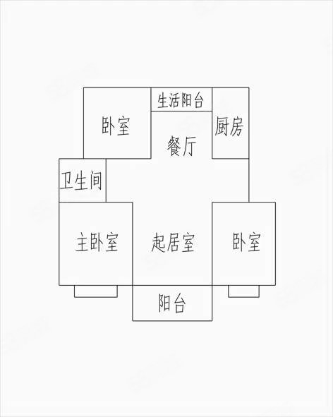 光明泉城熙悦3室2厅1卫112.68㎡南北60万