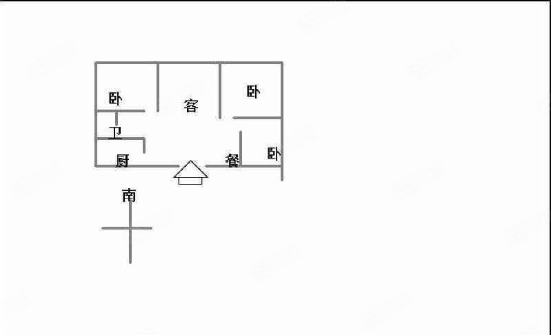 合鑫熙园3室2厅1卫124.02㎡南68万