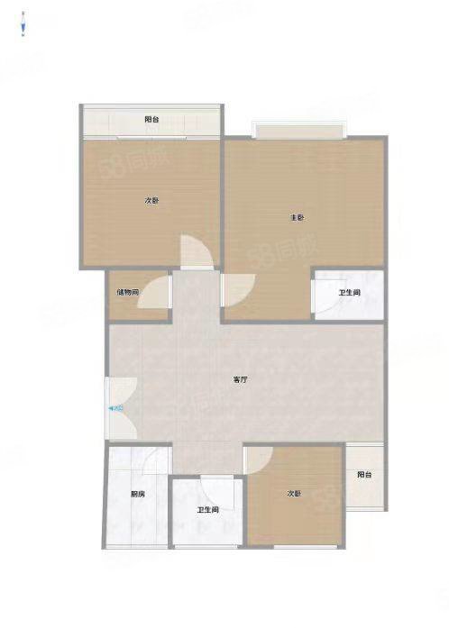 广润嘉苑4室2厅2卫138㎡南北190万