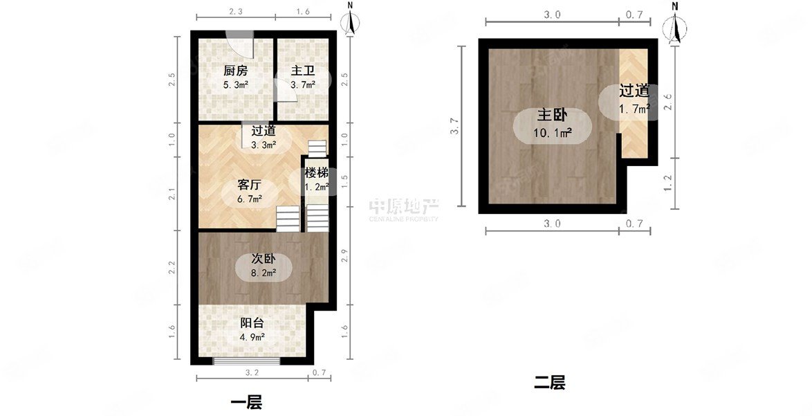 金盛国际2室1厅1卫57.8㎡南238万