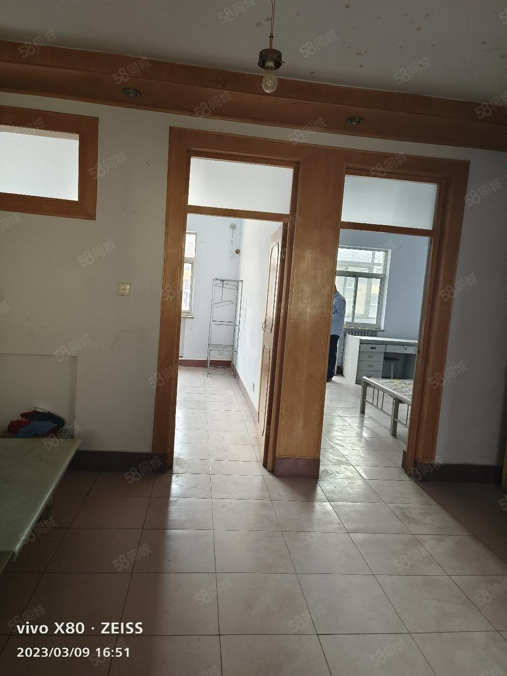 信用社家属院三室两厅南北通透,简单装修老证100平,康居嘉园-衡水58