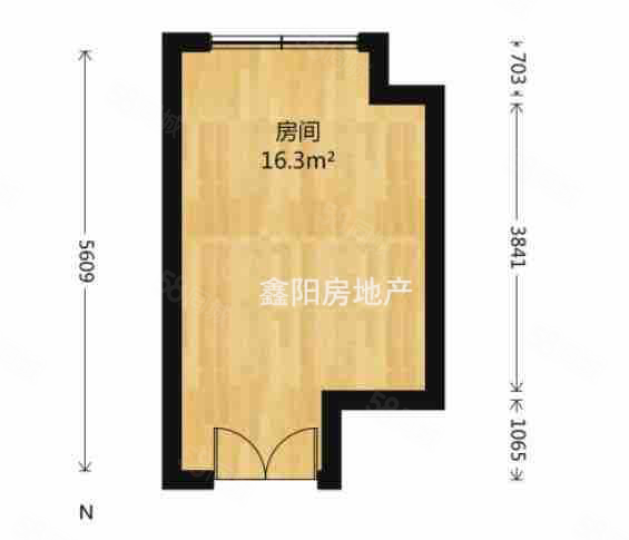 悦光年爱车汇广场1室1厅1卫30㎡北26万