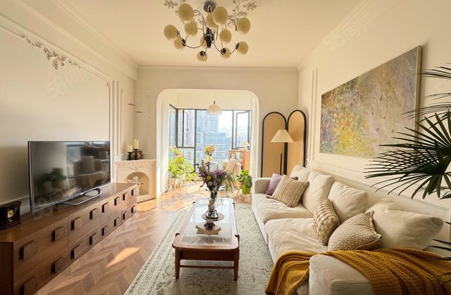 千禧河畔D区3室2厅91.25㎡129万二手房图片