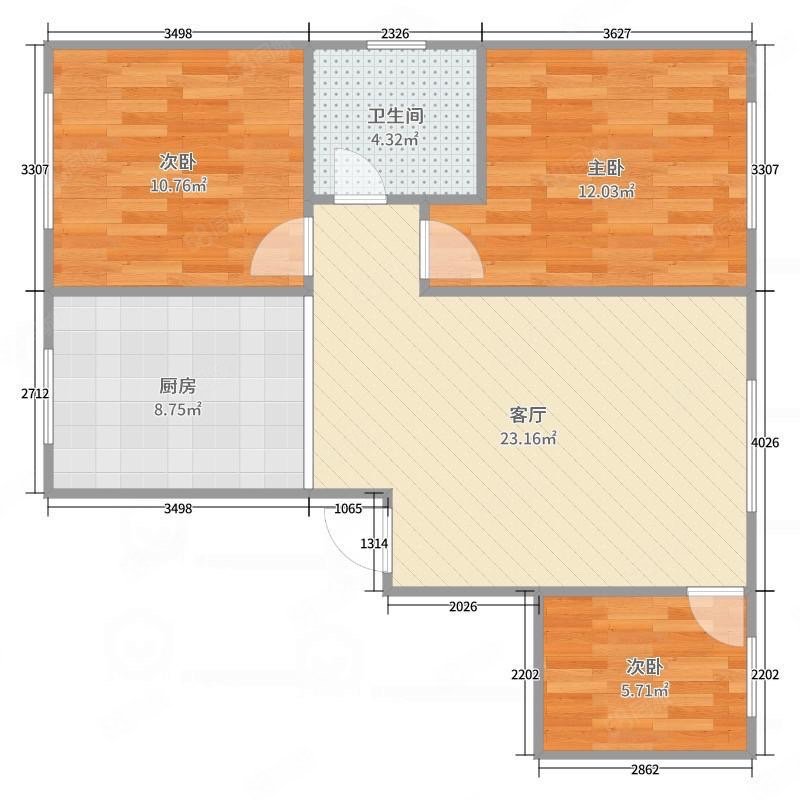 佳木斯开元府户型图图片