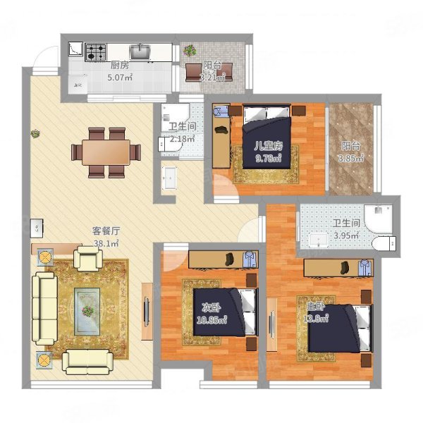 风华苑 三室两厅 房子在三楼 户型方正 可按揭,风华苑-亳州58同城