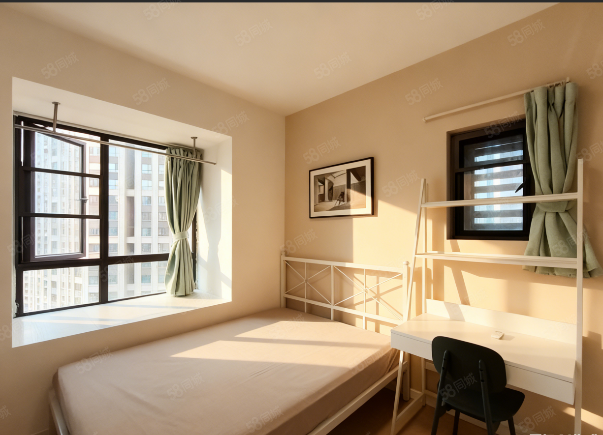 合租｜实拍龥中介！免押！月付 百步亭金桥汇 武汉客厅 塔子湖中一路