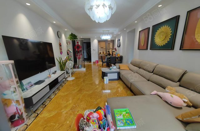 国岳府 徒骇河旁 带车位  好楼层 送家居家电  看房方便