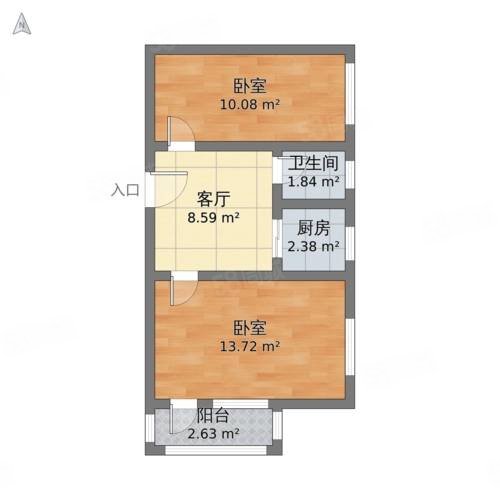 翡翠一品(武穴)2室2厅1卫85㎡南北43万