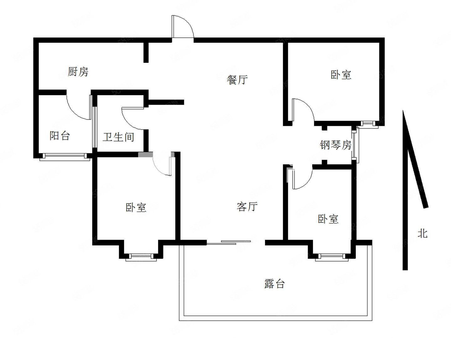 中骏蓝湾香郡户型图图片