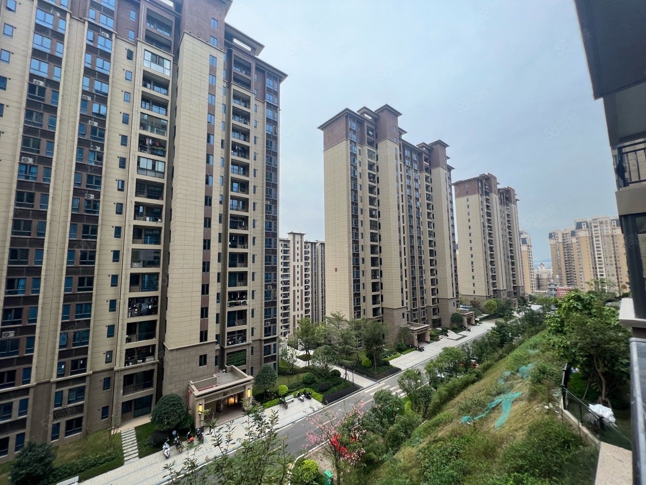 58万 单价4000元 全新精装修没有入住过,碧桂园西江府-梧州58同城