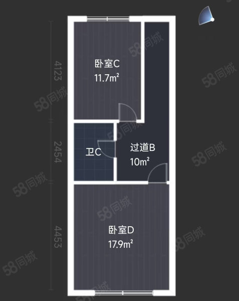 苏杭名苑4室2厅3卫169㎡南北115万