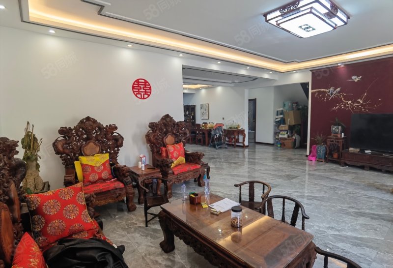 壹号院 能贷款一带二 新中式 300平 院子90平,霞光府-盘锦58同城