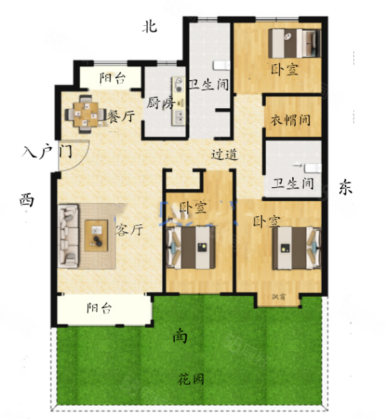 泽丰名苑户型图图片