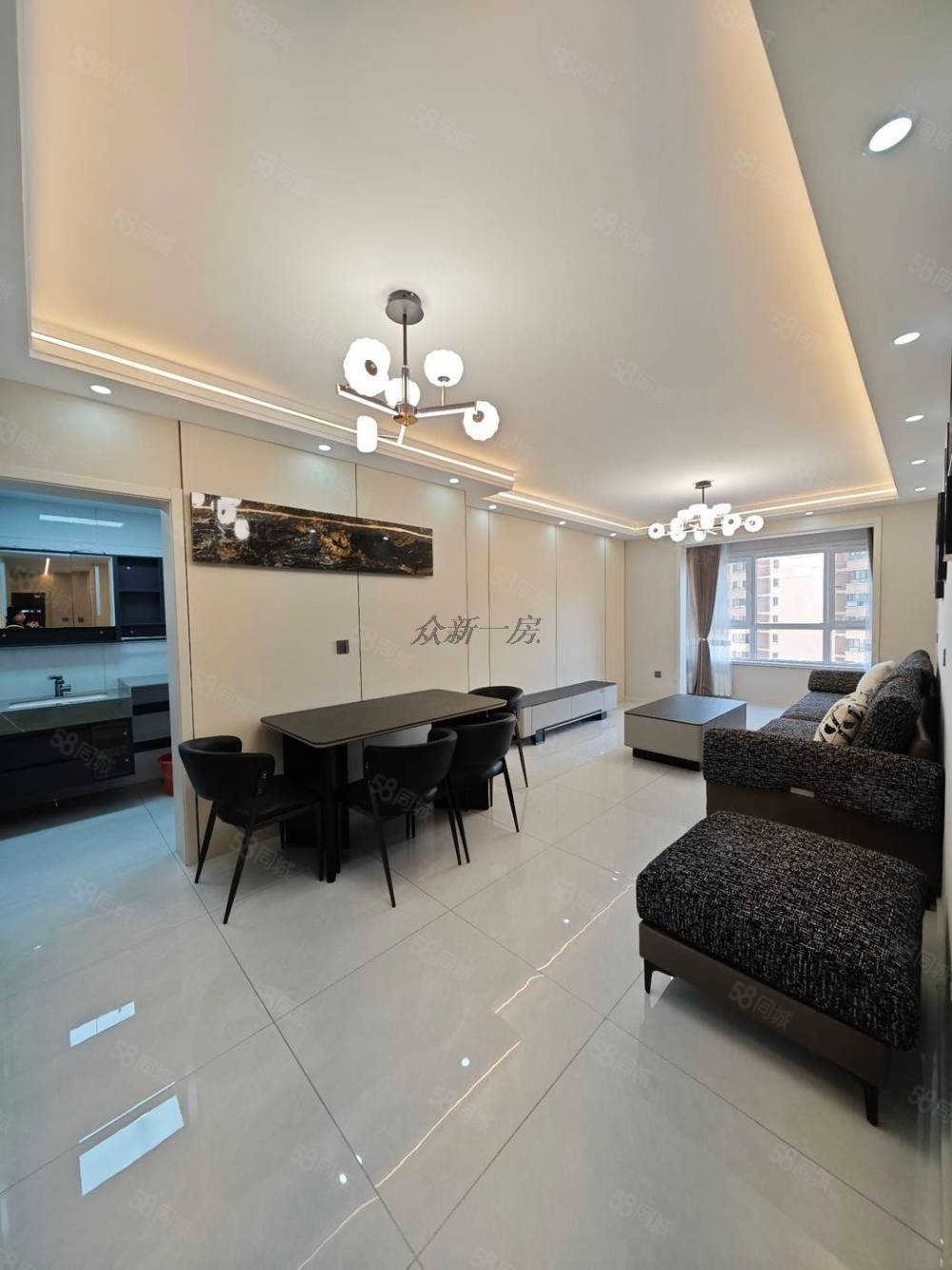 青湖铭城2室2厅1卫90.2㎡南北35万