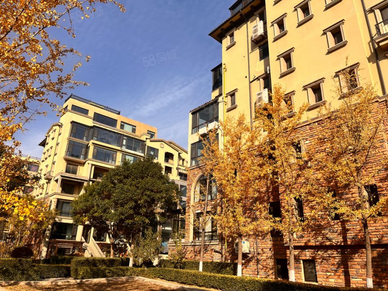 昵绿地山鼎庄园202平叠拼别墅好户型带露台带车位,绿地山鼎庄园-太原