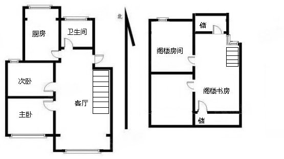 金湾花园3室2厅1卫90.85㎡南北299万