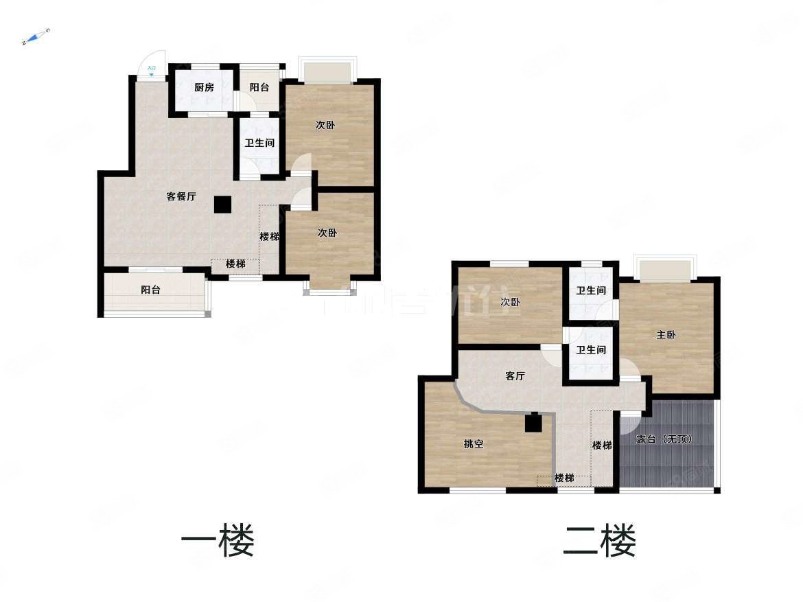 海茵国际花城4室2厅3卫175㎡南130万