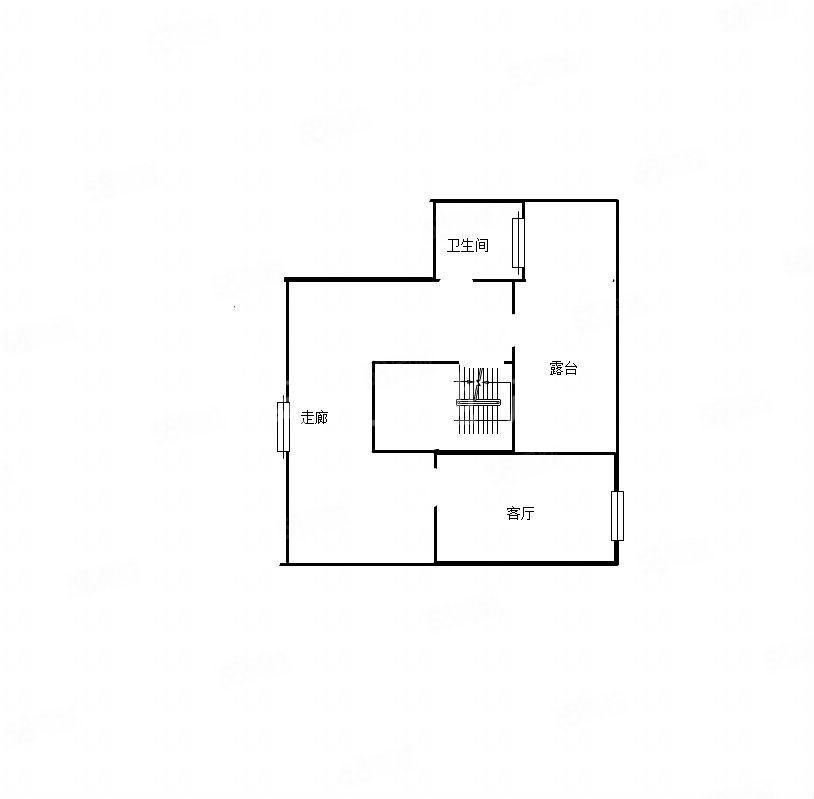 警苑6室2厅3卫169㎡东88万