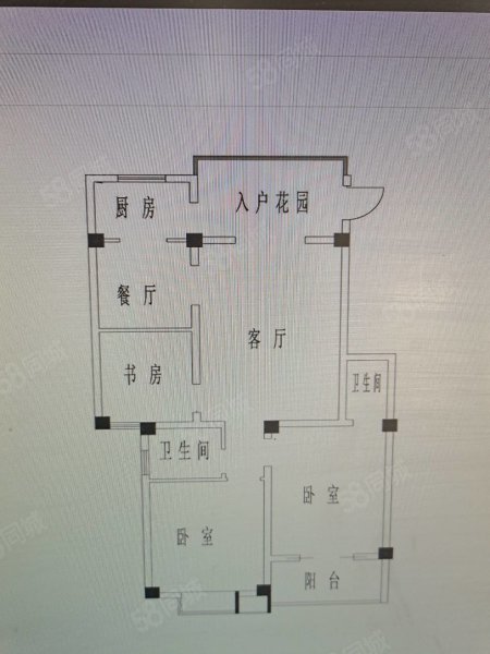 玉融瀚景园3室2厅2卫98.65㎡南北66万