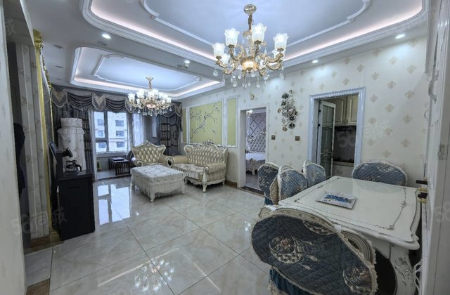 徒骇河昌润莲城精装修3室2厅2卫三叶草免大税带储