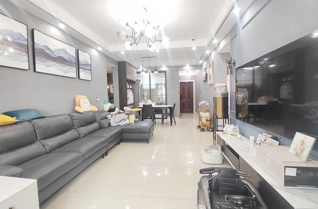 转盘南 星光和园 精装三室双卫 客厅朝南   实验 东昌东