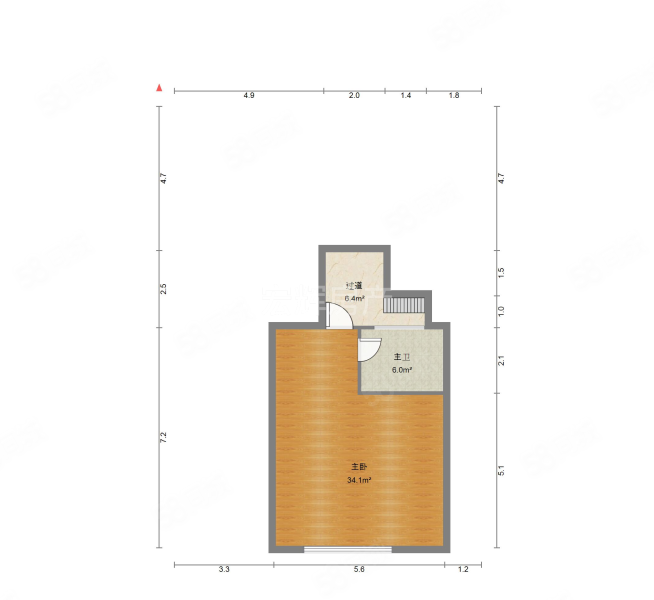 新港城D区4室2厅2卫188.95㎡南北193万