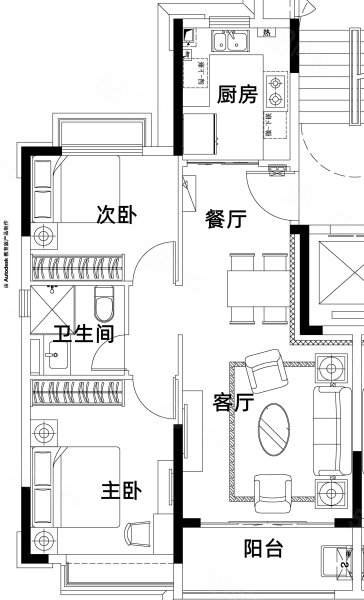 盱眙恒大温泉度假小镇2室2厅1卫93.54㎡南44.5万