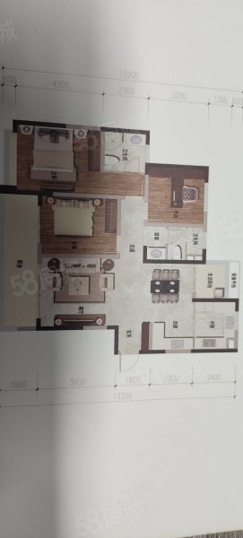 琅赛十一区(东区)3室2厅2卫138㎡南北132万