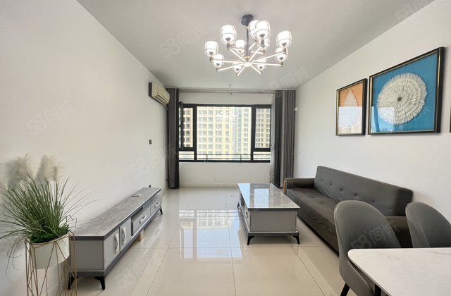 好楼层 带车位储 百合新城精装三室