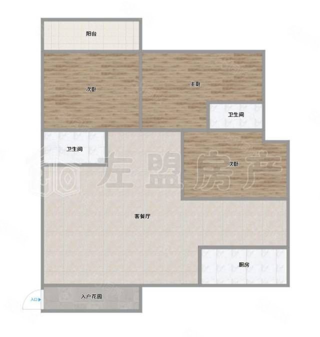 世茂云锦4室2厅2卫117.84㎡南北79万