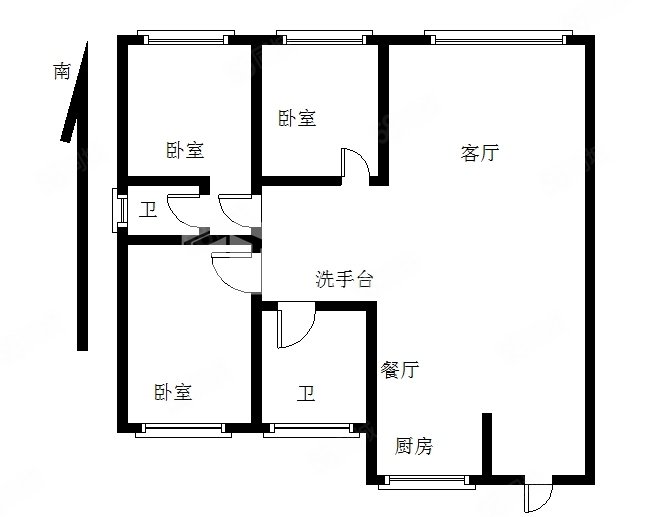 三阳格局 单价7200 准现房 包该名看房有钥匙,冠城园小区-赤峰58同城