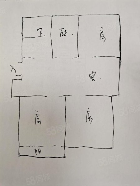 东方丽景3室2厅1卫106㎡南北70万