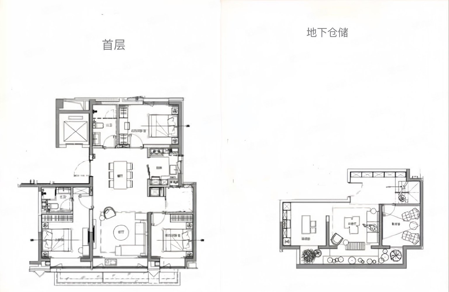 和光悅府4室2廳2衛(wèi)120㎡南北750萬