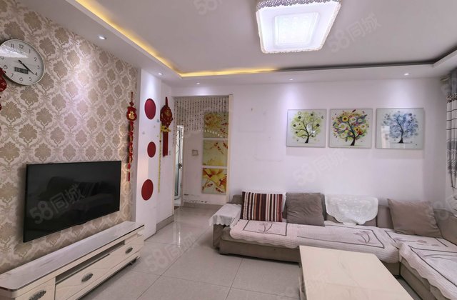 金柱康城 三居室 豪华装修 家具家电齐全 送地下室 送家具