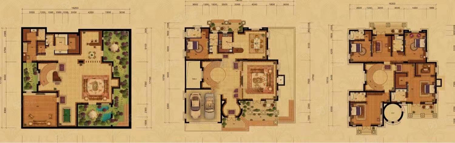 东方普罗旺斯(别墅)8室3厅5卫777㎡南北3600万